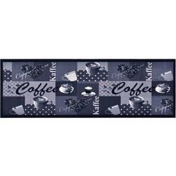 vidaXL Coffee Blue Blå, Multifarve, Sort, Grå 60x300cm