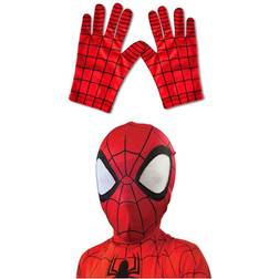 Rubies Spiderman Naamio & Hanskat Lapsille Spider-Man Red