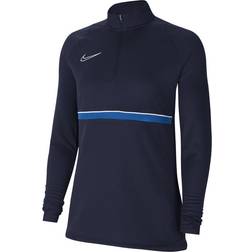 NIKE Dri-FIT Academy Football Drill Top Women - Obsidian/White/Royal Blue