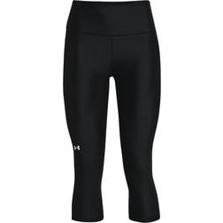 Under Armour Capri HeatGear No-Slip Waistband Nero Women - Black/White