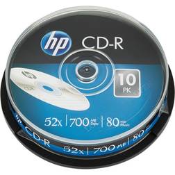 HP CRE00019 CD-R vierge 700 Mo 10 pc(s) tour