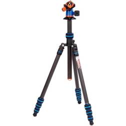 3 Legged Thing Punks Billy 2.0 5-Section CF Tripod, AirHed Neo 2.0 Head,Darkness