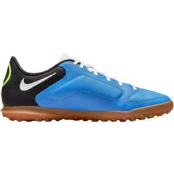 Nike Tiempo Legend 9 Club TF - Light Photo Blue/Lime Glow/Gum Medium Brown/Black