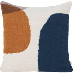 ferm LIVING Kelim Prydnadskudde Multifärgad, Brun, Vit (50x50cm)