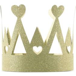 PartyDeco Guld Prinsesse Krone