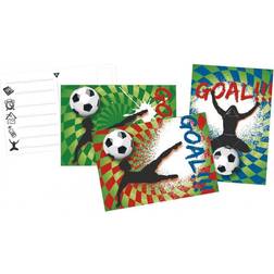 Invitations Goal, 6pcs