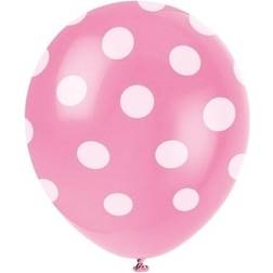 Unique Party Prickiga Ballonger Rosa 6-pack