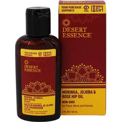 Desert Essence Moringa Jojoba & Rose Hip Oil 2 fl oz