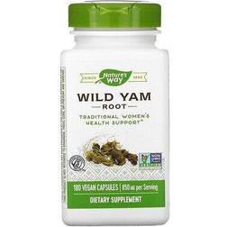 Nature's Way Nature's Way Wild Yam Root 425 mg. 180 Vegetarian Capsules