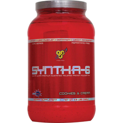 BSN Syntha-6 Protein Powder Cookies & Cream 2.91 lbs