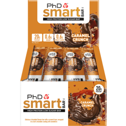 PhD Nutrition Smart Bar Caramel Crunch 12 Pack