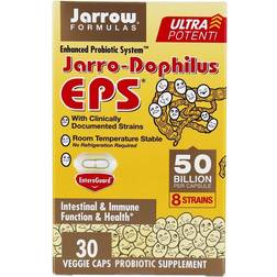 Jarrow Formulas Jarro-Dophilus EPS 50 billion CFU 30 EnteroGuard Veggie Caps