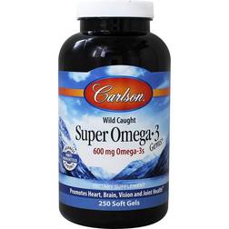 Carlson Super Omega-3 Gems 250 Softgels