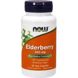 Now Foods Elderberry 500mg 60 st