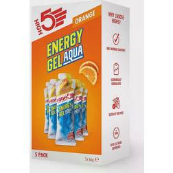 High5 Energy Gel Aqua Orange (5 x 66g)