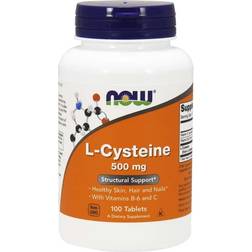 Now Foods L-Cysteine 500 mg 100 Tablets