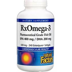 Natural Factors Rx Omega-3 1.260 mg 240 Softgels
