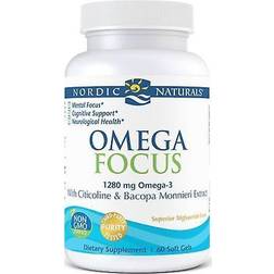 Nordic Naturals Omega Focus 1280 mg 90 Softgels 60 Stk.