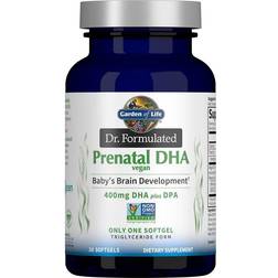 Garden of Life Dr. Formulated Prenatal DHA Vegan 30 Softgels