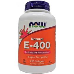 Now Foods E-400 d-alpha Tocopheryl 250 Softgels