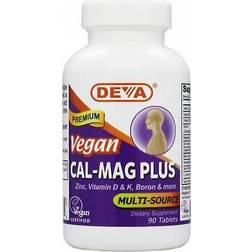 Deva Vegan Cal-Mag Plus 90 Tablets 90 st
