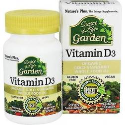 Nature's Plus Source of Life Garden Vitamin D3 60 Vegan Capsules 60 Stk.