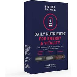 Higher Nature Daily Nutrients for Energy & Vitality 28 Capsules