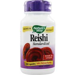 Nature's Way Standardized Reishi 376 mg. 100 Capsules