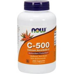 Now Foods C-500 Calcium Ascorbate-C 250 Capsules 250 Stk.