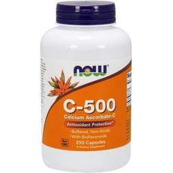 Now Foods C-500 Calcium Ascorbate-C 250 Capsules