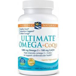 Nordic Naturals Ultimate Omega CoQ10, 1280mg 60 softgels 60 st