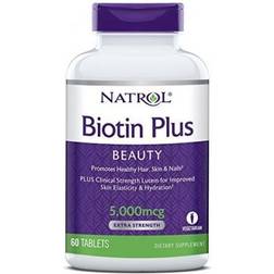 Natrol Biotin Plus 5000mcg 60 pcs