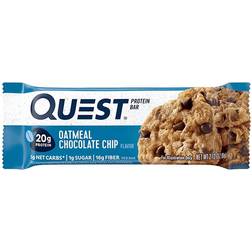 Quest Nutrition Bar, Oatmeal Chocolate Chip 12 bars