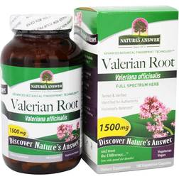 Nature's Answer Valerian Root 1500 mg 180 Vegetarian Capsules