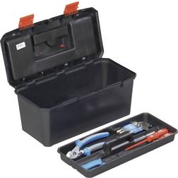 Alutec 56270 Tool box (empty) Plastic Black, Orange