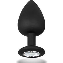 AfterDark Sparkly Silicone Buttplug Large