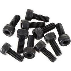 Wittmax M4x10mm Cap Head (Black) (10pcs)