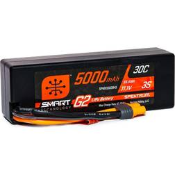 Spektrum 5000mAh 3S 11.1V Smart G2 LiPo 30C Hard Case IC3, G2