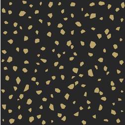 ESTAhome tapet terrazzo svart och guld