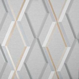 Superfresco Easy Prestige Geometric Wallpaper Grey Paper wilko