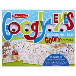 Melissa & Doug Googly Eyes målarbok, Djur