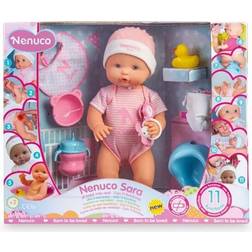 Famosa Baby Doll with Accessories Nenuco Sara (42 cm) Pink