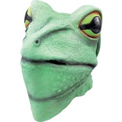 Bristol Novelty Unisex Adults Rubber Frog Mask (One Size) (Green)