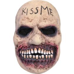 Bristol Novelty Unisex Adults Grimace Kiss Me Latex Mask One Size