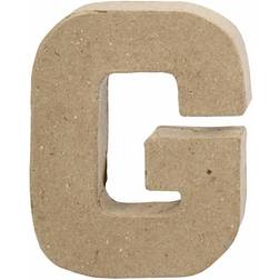 Creativ Company Letter Papier-mache Small G