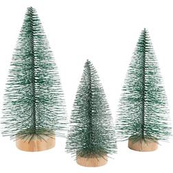 Creativ Company Christmas Spruce Trees, H: 10 13 14 cm, 3 pc/ 1 pack