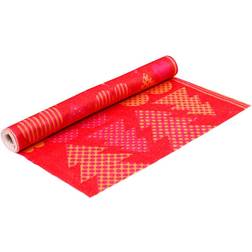 Creativ Company Motif Felt, W: 45 cm, thickness 1,5 mm, 180-200 g, orange, red, 1 m/ 1 roll