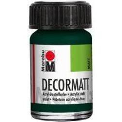 Marabu Decormatt 15ml 075 m.grøn