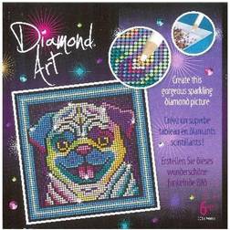 Diamant kunst pug hund