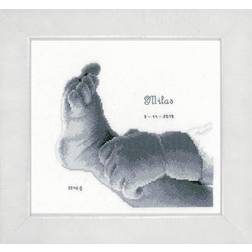 Vervaco Vervaco Counted Cross Stitch Kit: Little Baby Foot, NA, 18 x 17cm